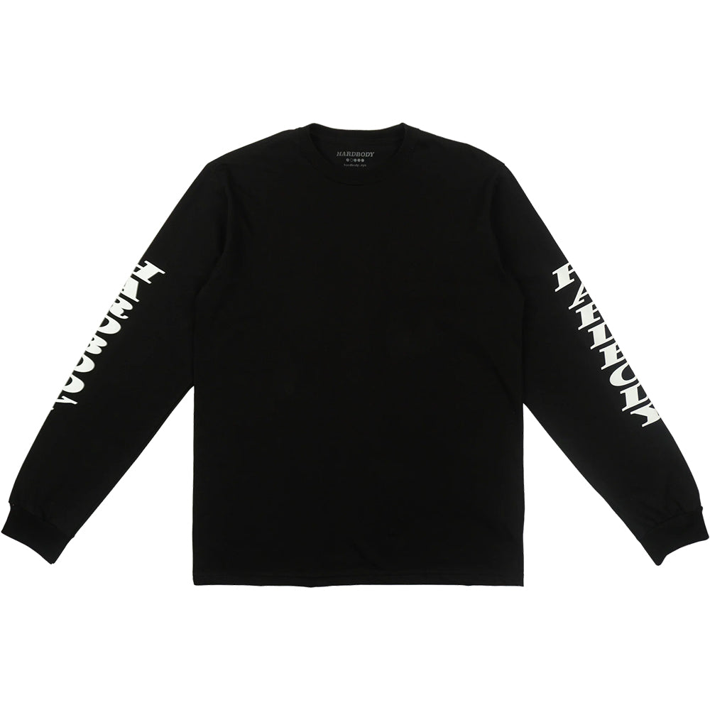 Hardbody Stacked Logo Long Sleeve Black