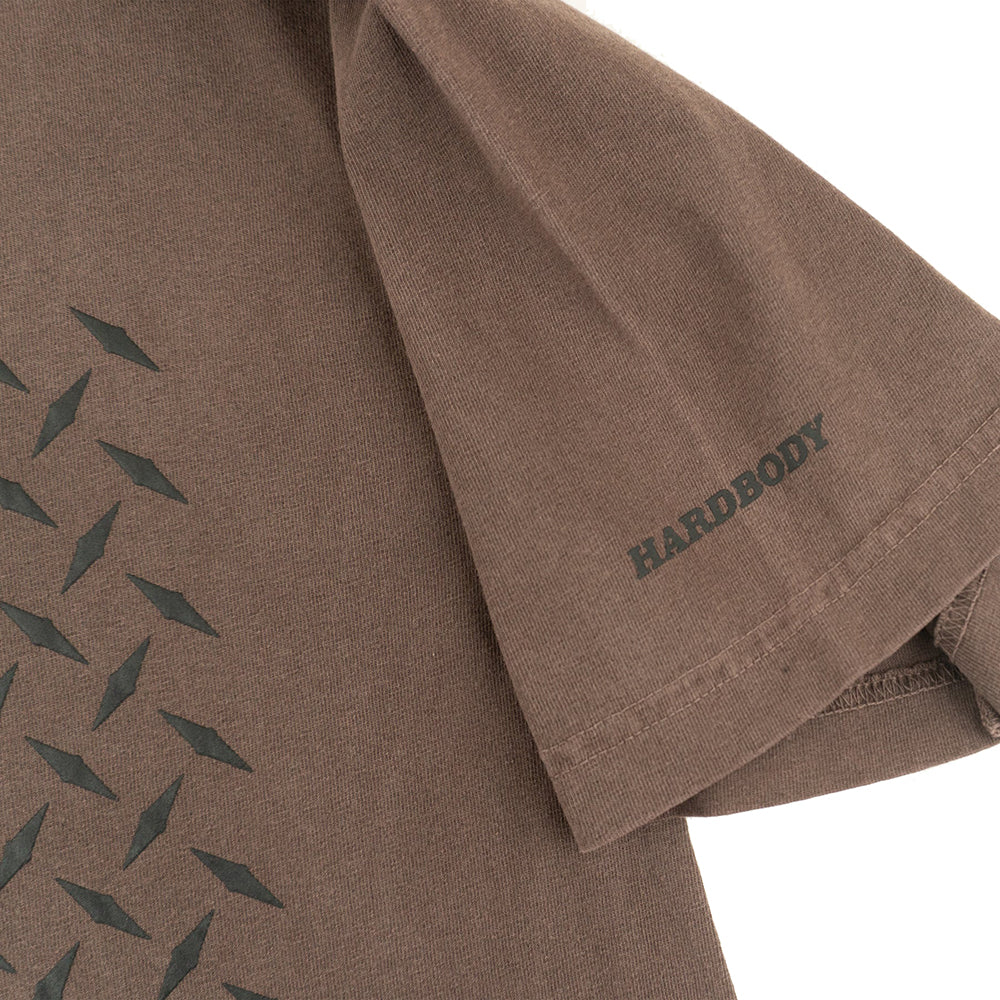 Hardbody Diamond Plate Tee Brown