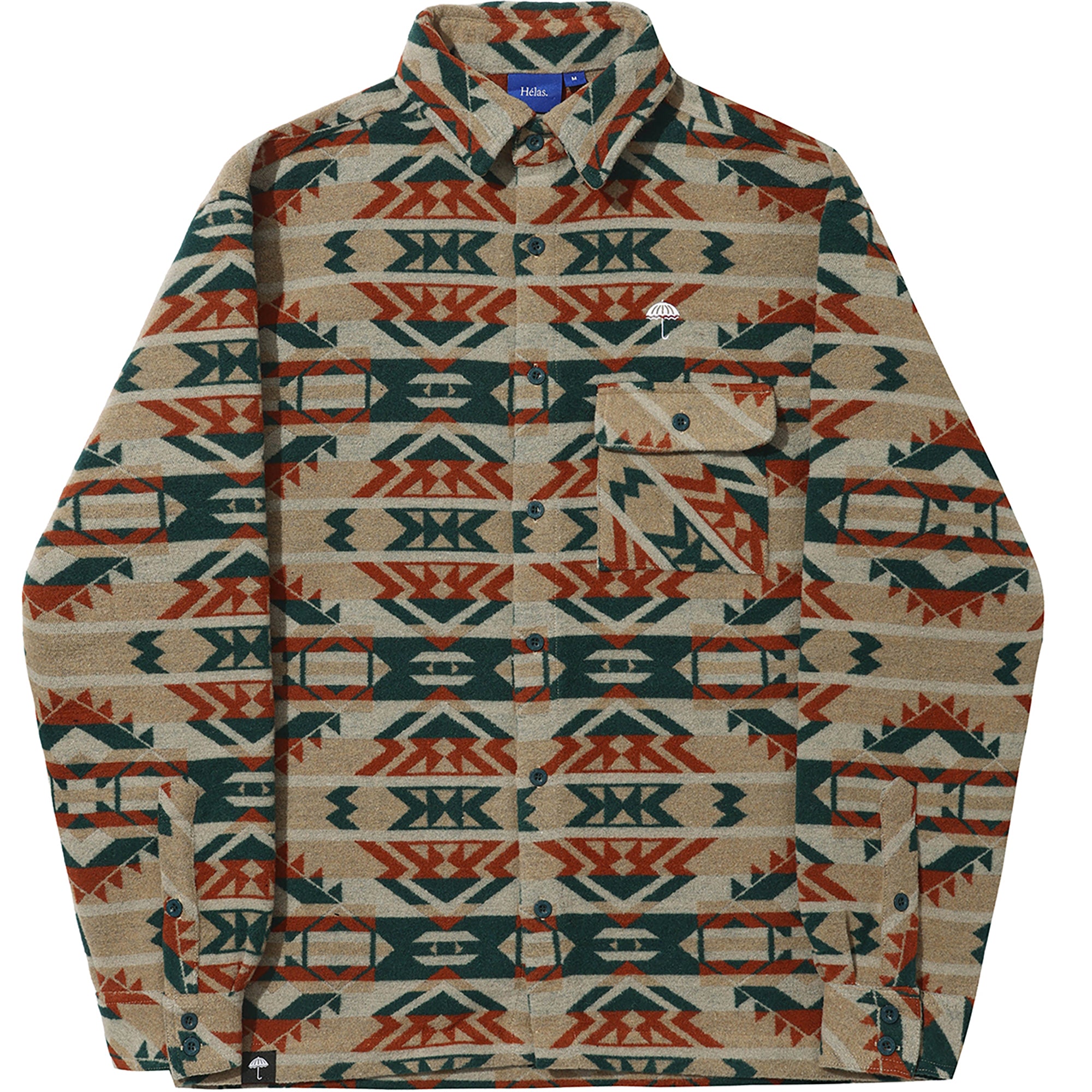 Hélas Coutume Long Sleeve Shirt Multicolour