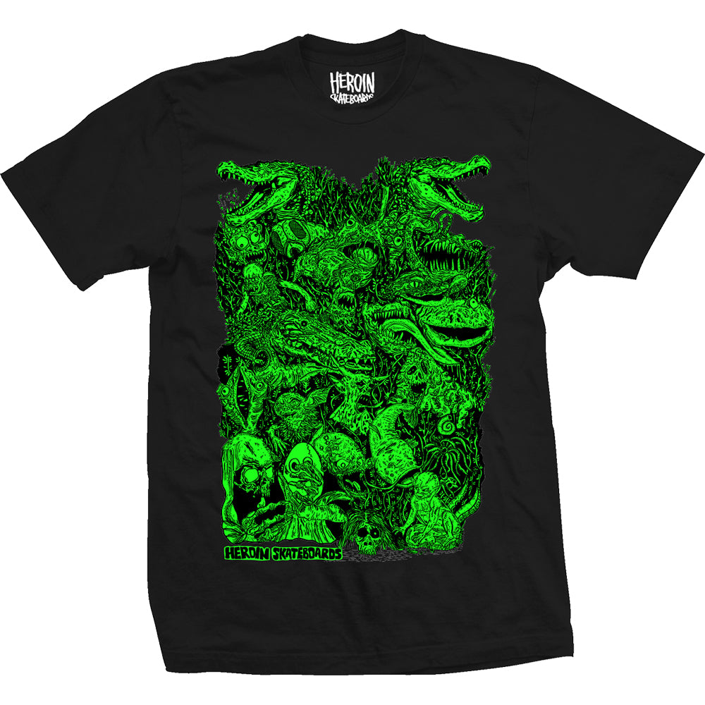 Heroin Allegory Of Fear Tee Black