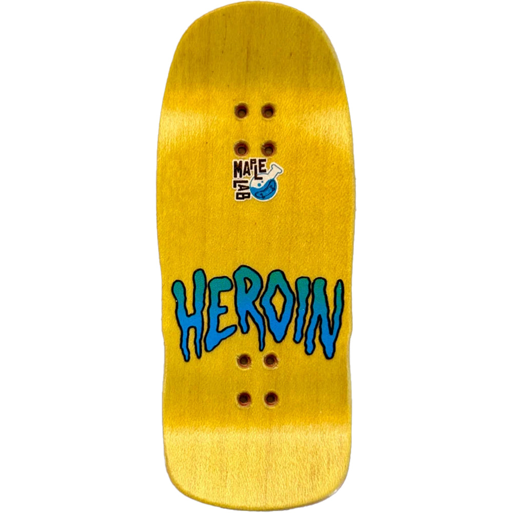 Heroin x Maple Lab Dead Dave Bug Fingerboard Deck 39.5mm