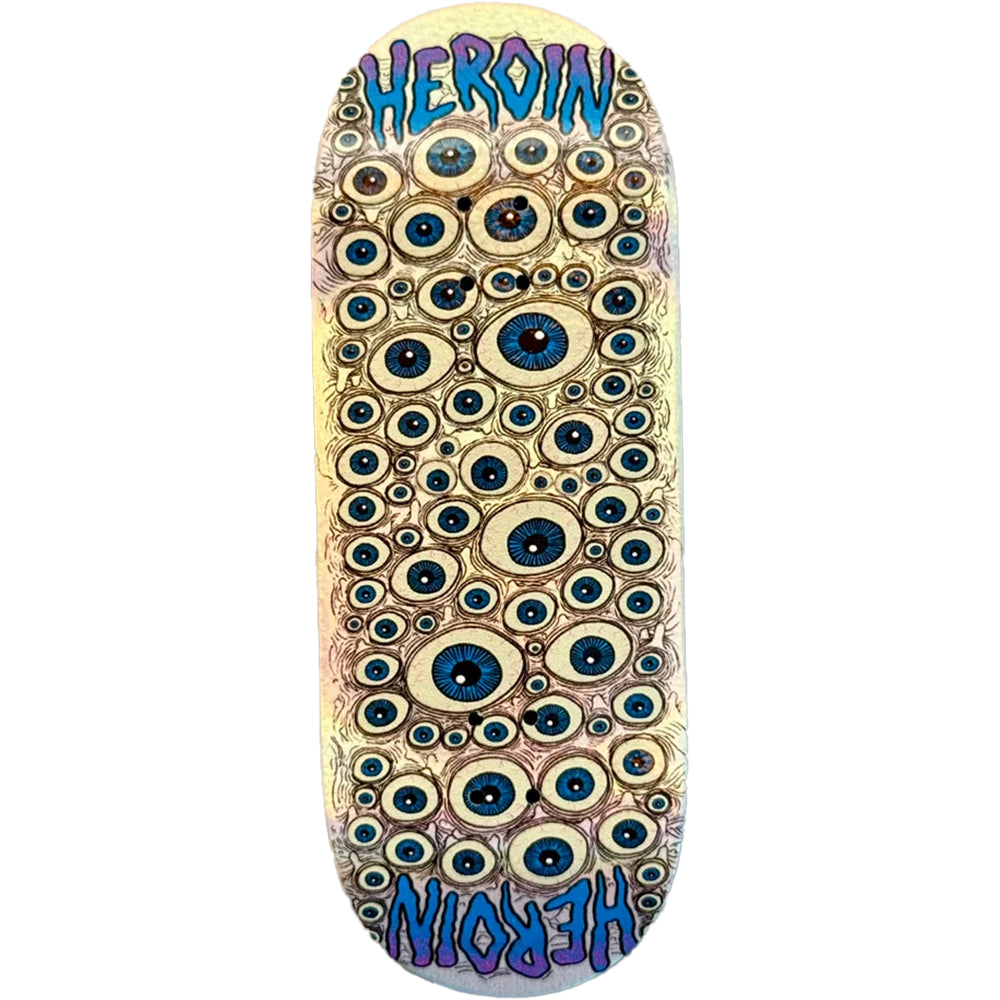 Heroin x Maple Lab Eyes Symmetrical Fingerboard Deck 36mm