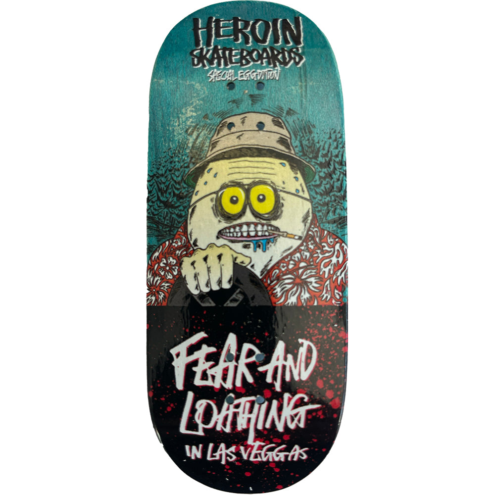 Heroin x Maple Lab Fear and Loathing Fingerboard Deck 38mm
