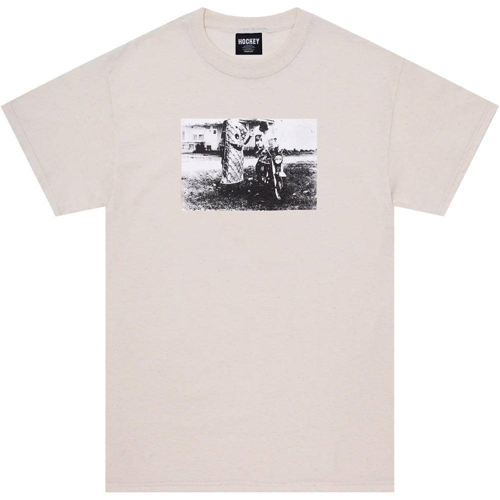 Hockey Lay Flat Tee Natural