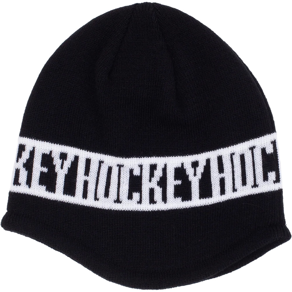 Hockey No Fold Beanie Black