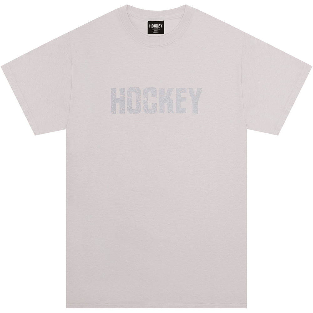 Hockey Shatter Reflective Tee Silver