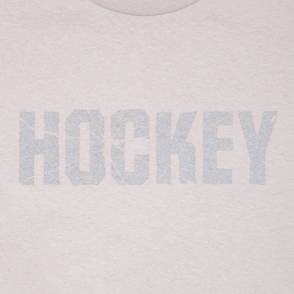 Hockey Shatter Reflective Tee Silver