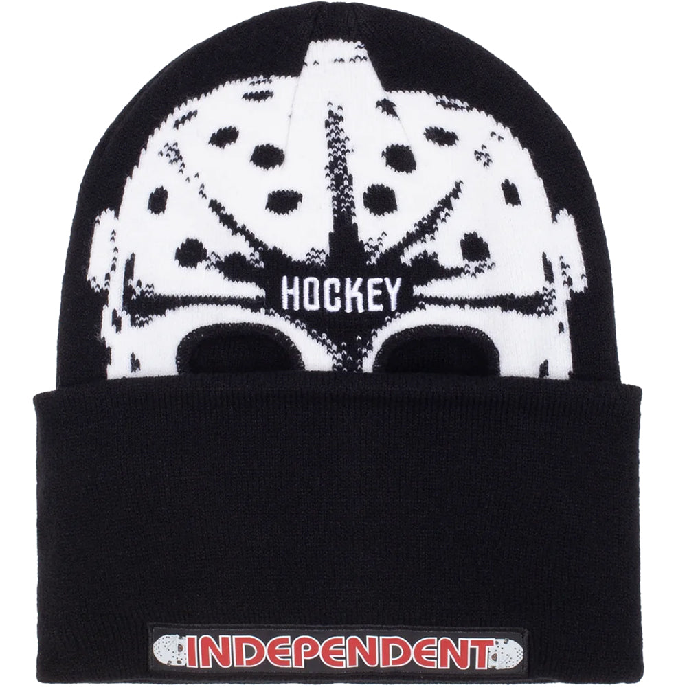Hockey x Independent Hockski Mask Beanie Black/White