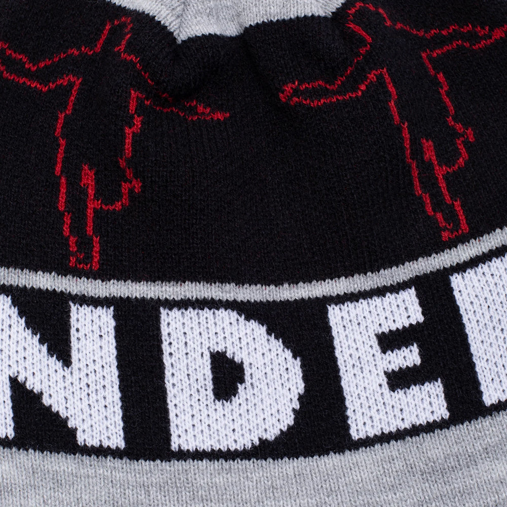 Hockey x Independent Indy Hank Beanie Black/Grey/Red