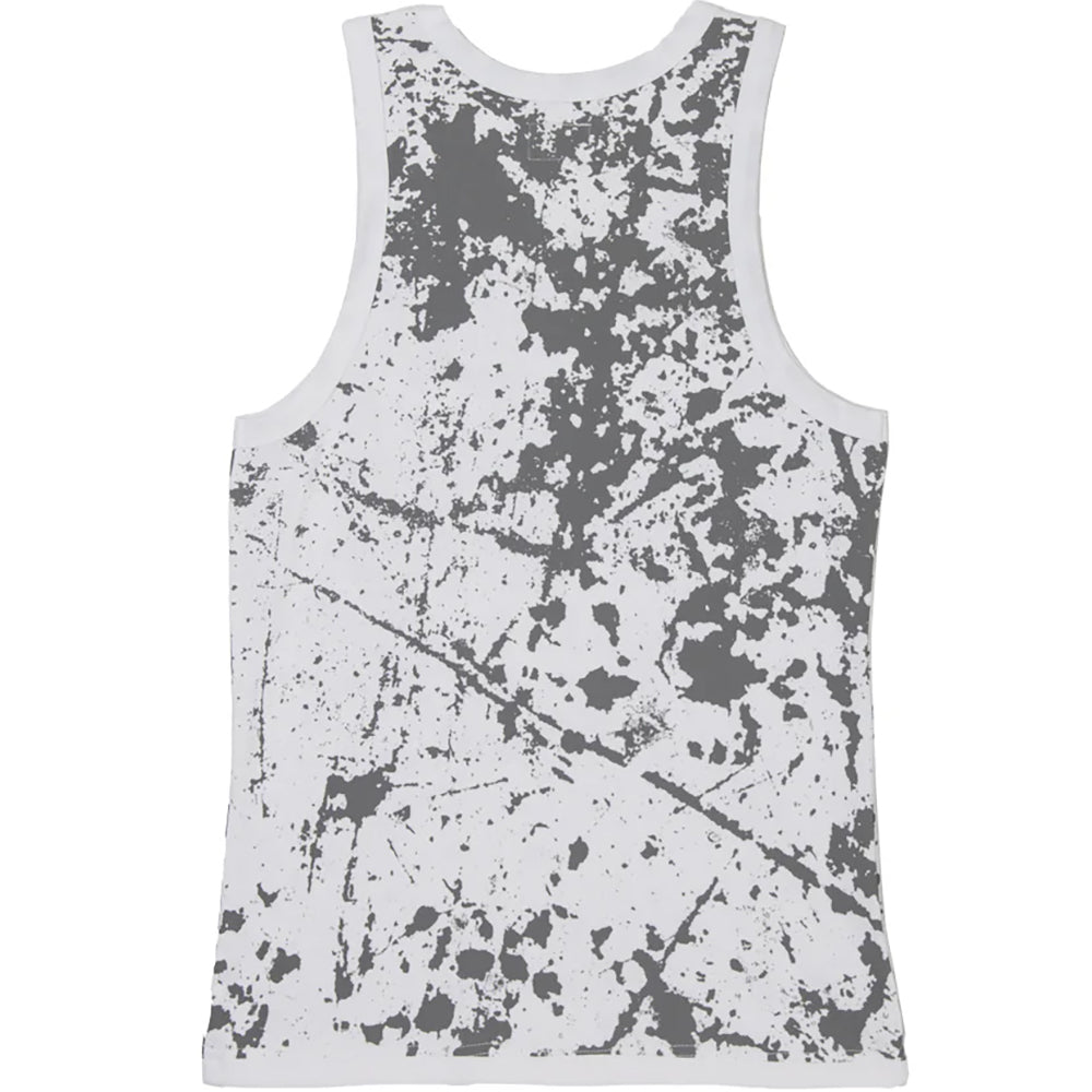 Hoddle Hardware Ribbed Single White Paint