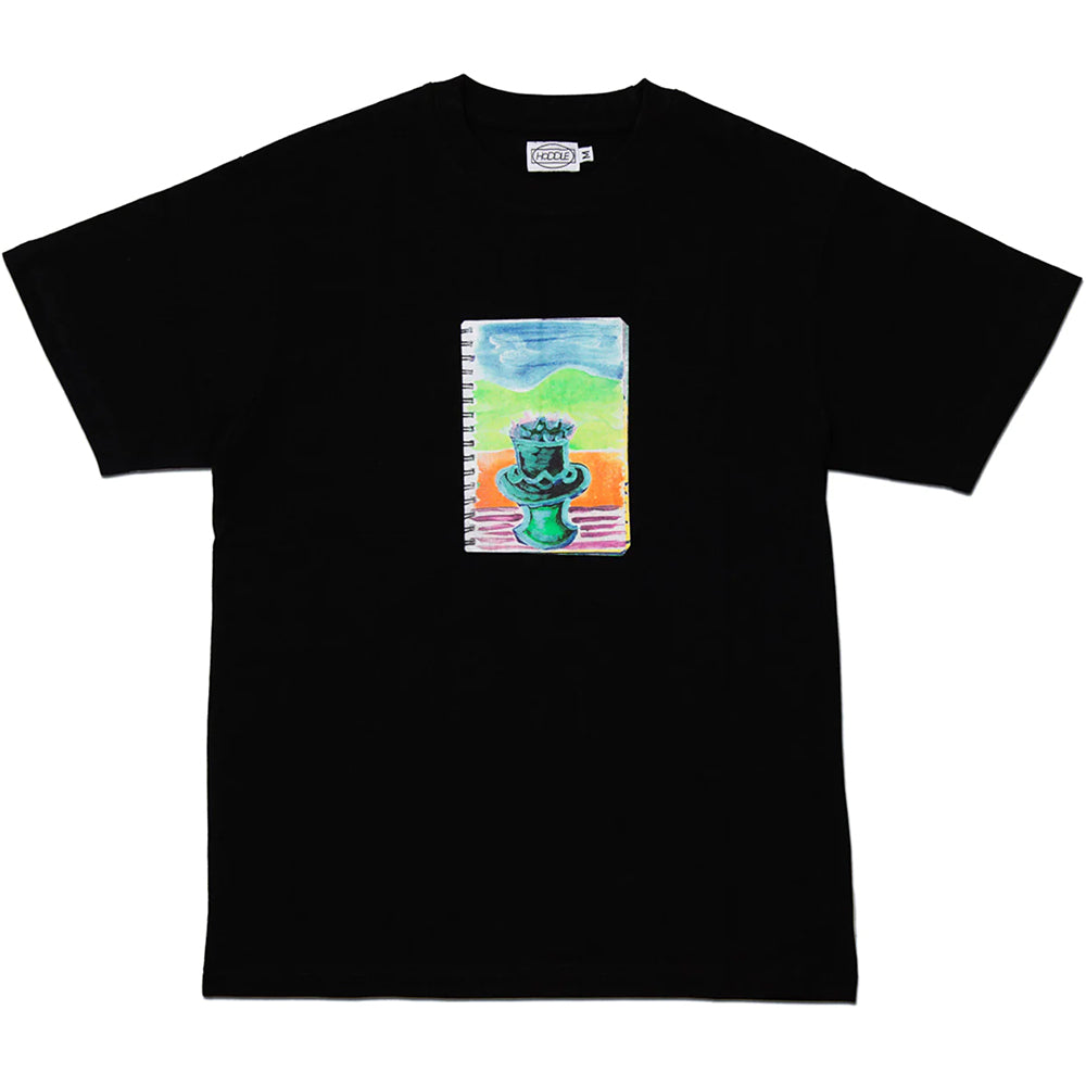 Hoddle Keegan Walker Pot Plant Tee Black