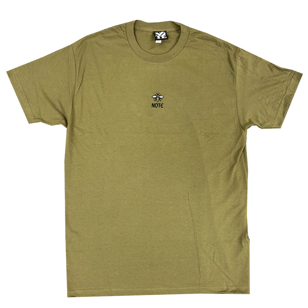 NOTE Emblem T Shirt Military Green