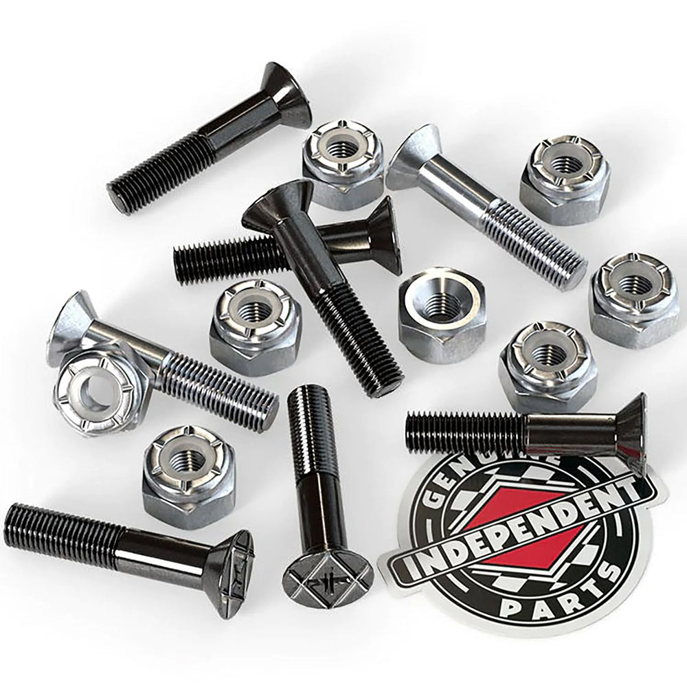 Independent Genuine Parts Skateboard Hardware Phillips Black/Silver 1"