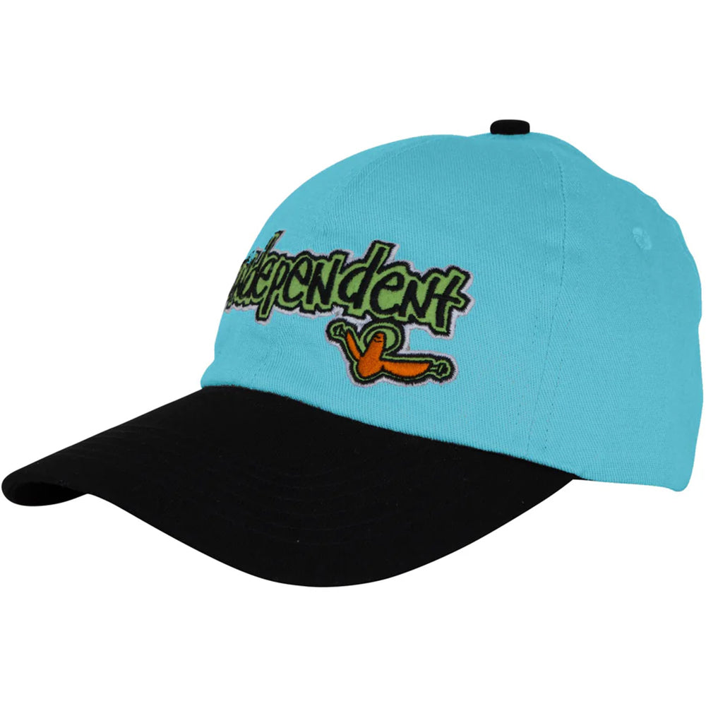 Independent Gonz Bar Strapback Hat Stone Blue/Black