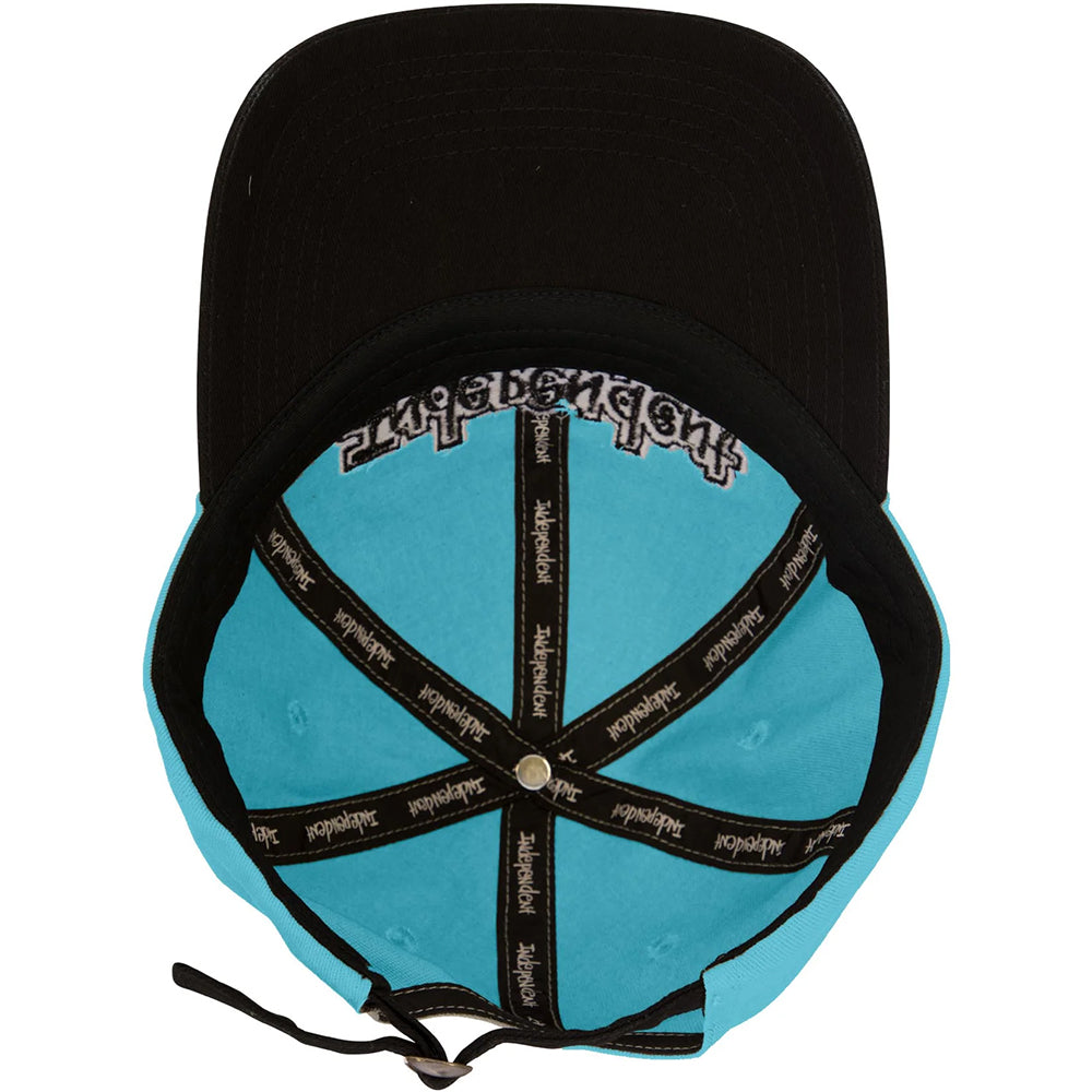 Independent Gonz Bar Strapback Hat Stone Blue/Black