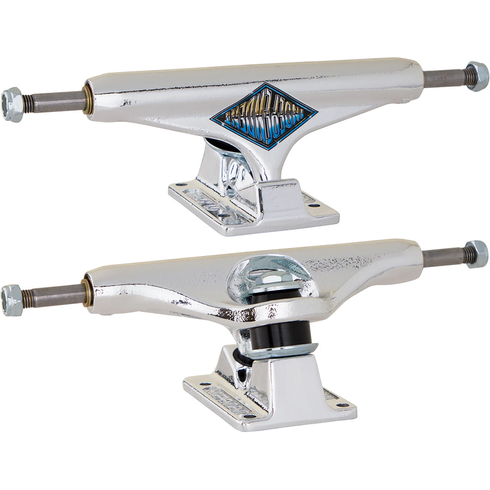 Independent Stage 11 Chrome Summit Forged Hollow Inverted Kingpin 139 Skateboard Trucks 8"