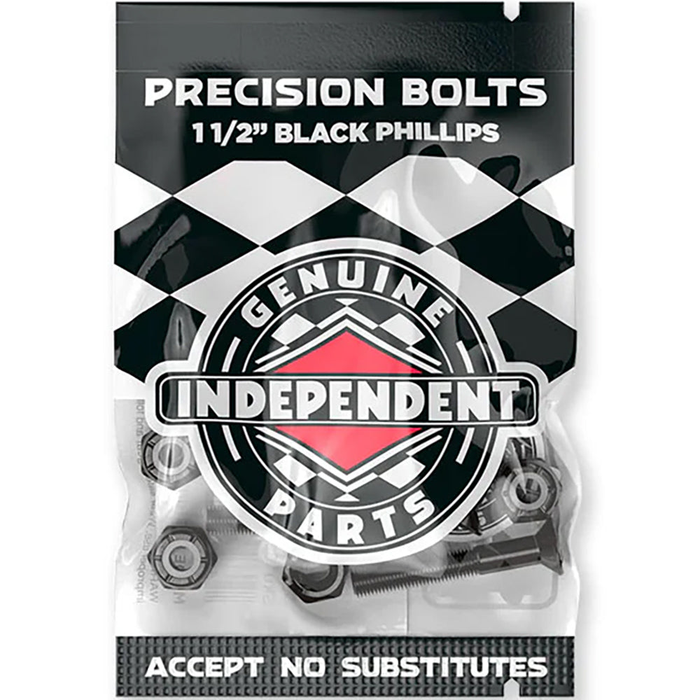 Independent Genuine Parts Skateboard Hardware Phillips Black 1½"
