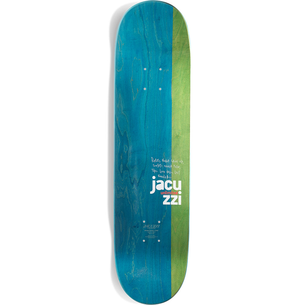 Jacuzzi Unlimited Flavor Skateboard Deck 8.5"