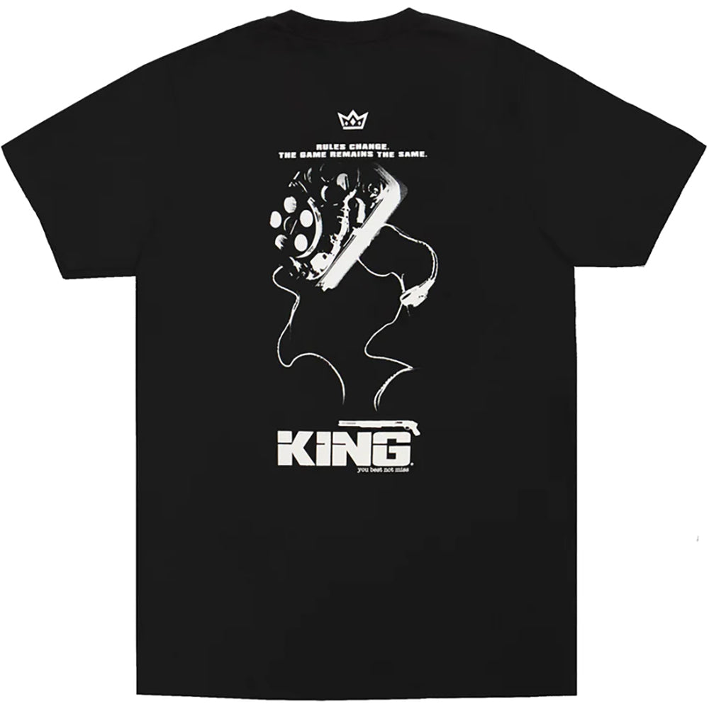 King Rules Tee Black