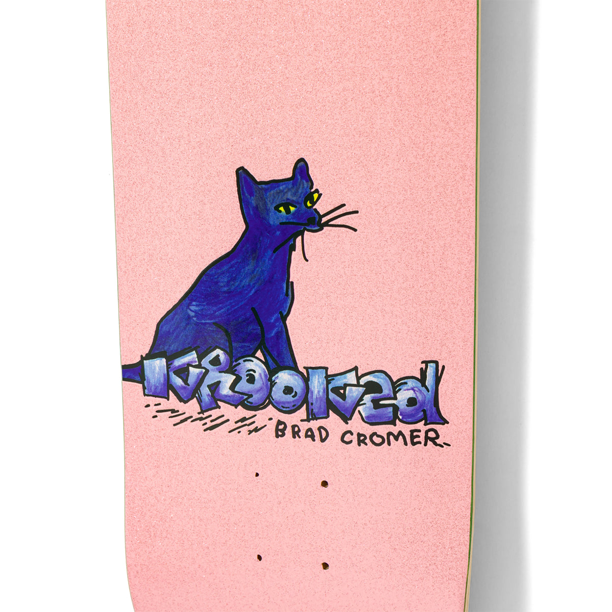 Krooked Brad Cromer Kat Skateboard Deck 8.38"