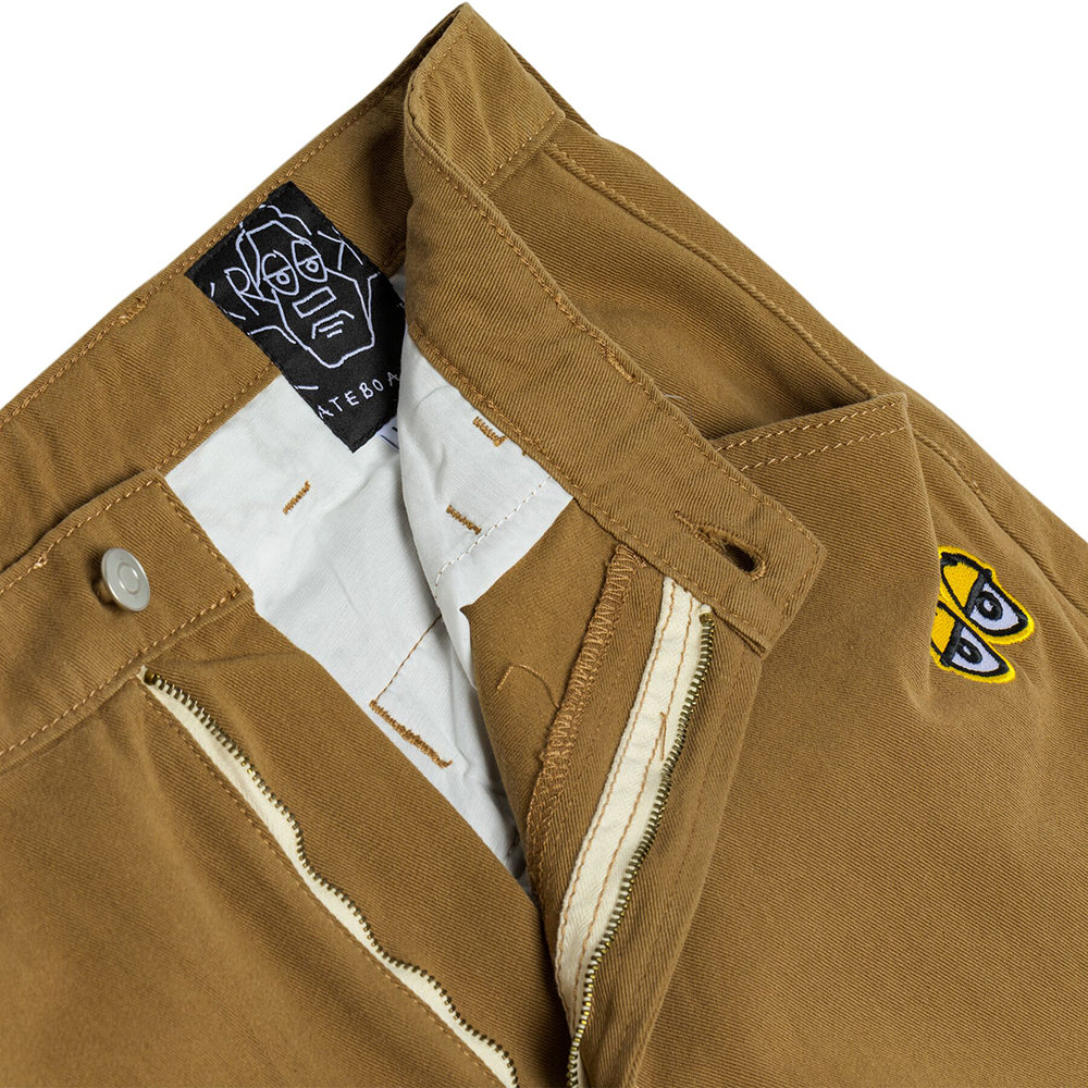 Krooked Eyes Twill Pants Khaki