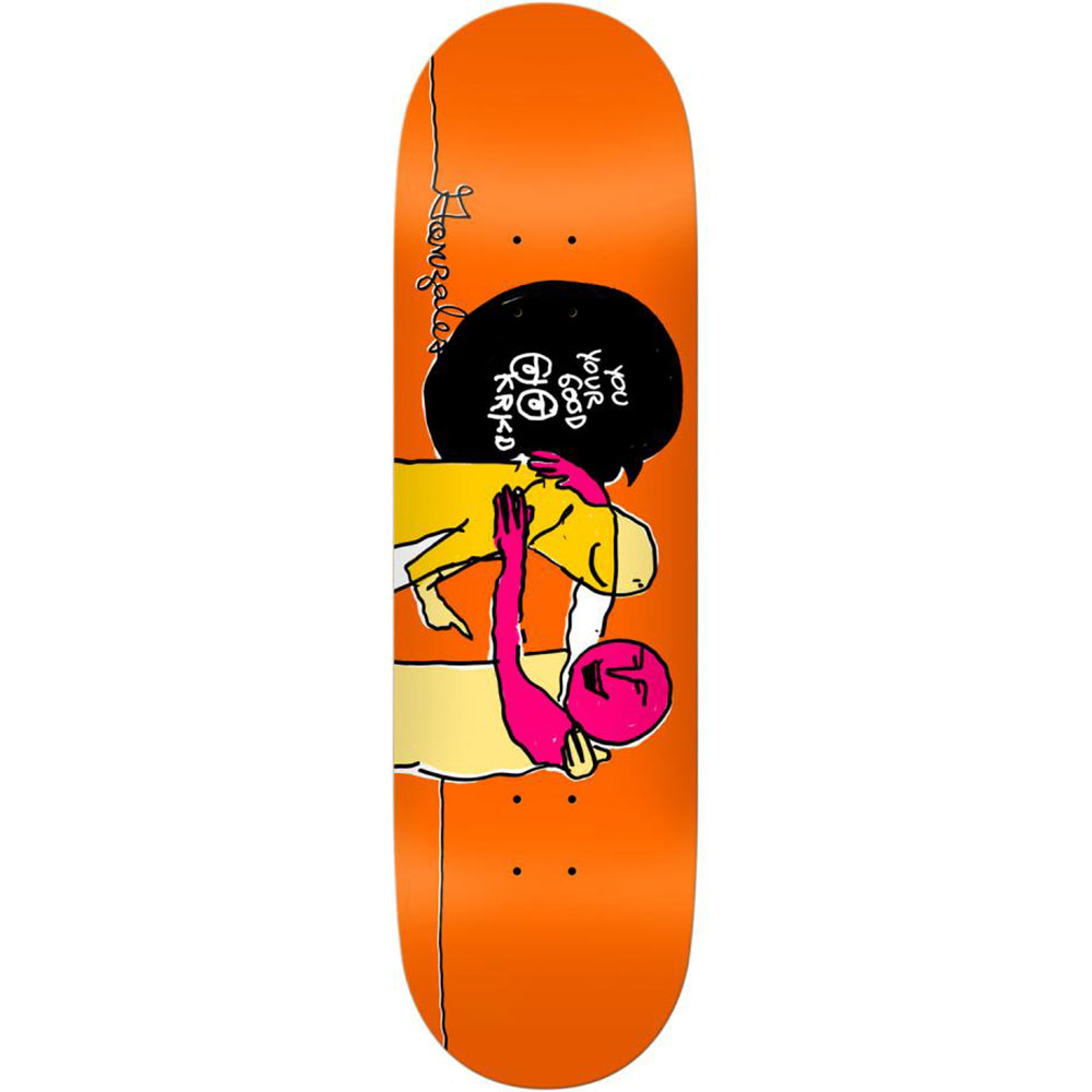 Krooked Mark Gonzales Your Good Skateboard Deck 9.02"