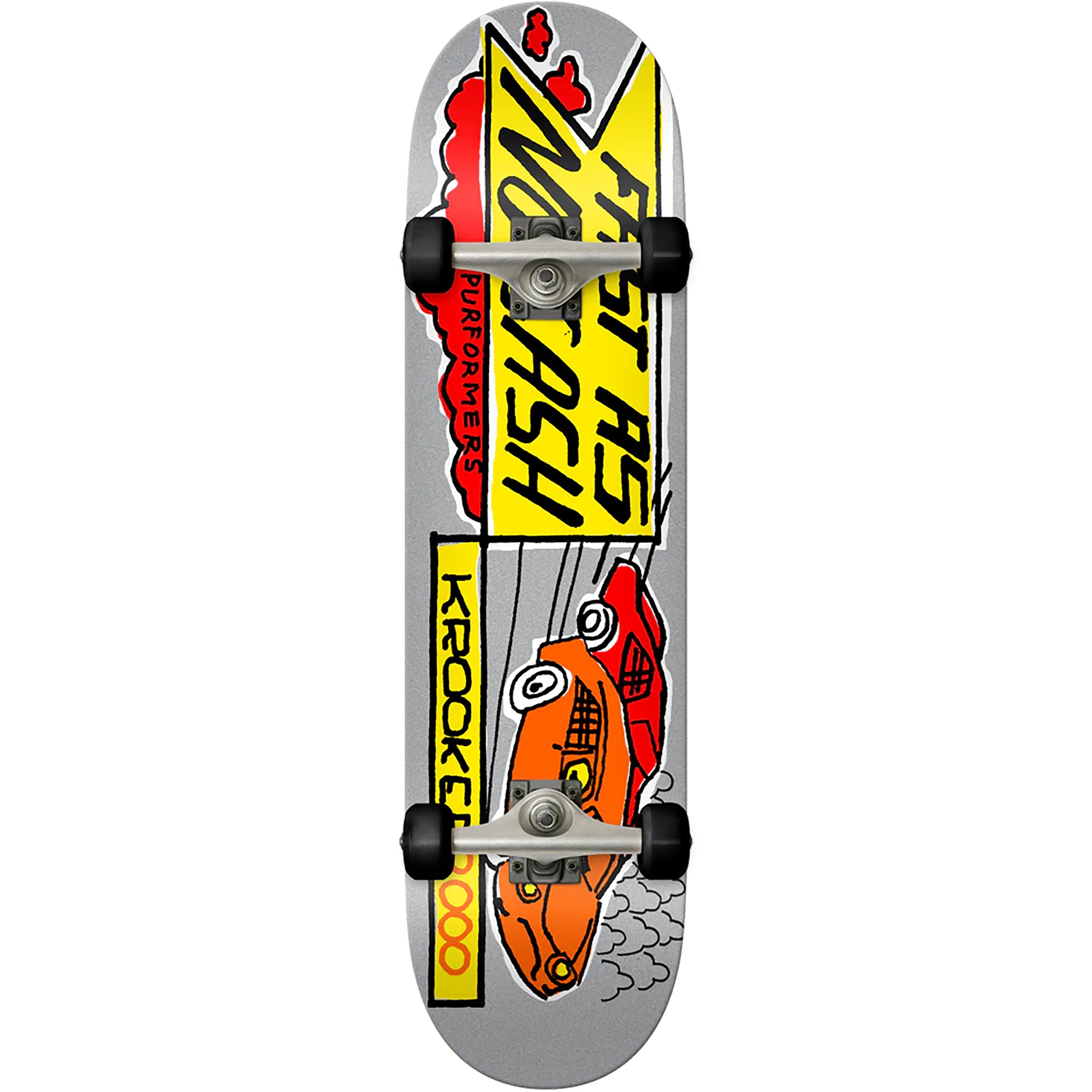 Krooked Racing Complete Skateboard 8"