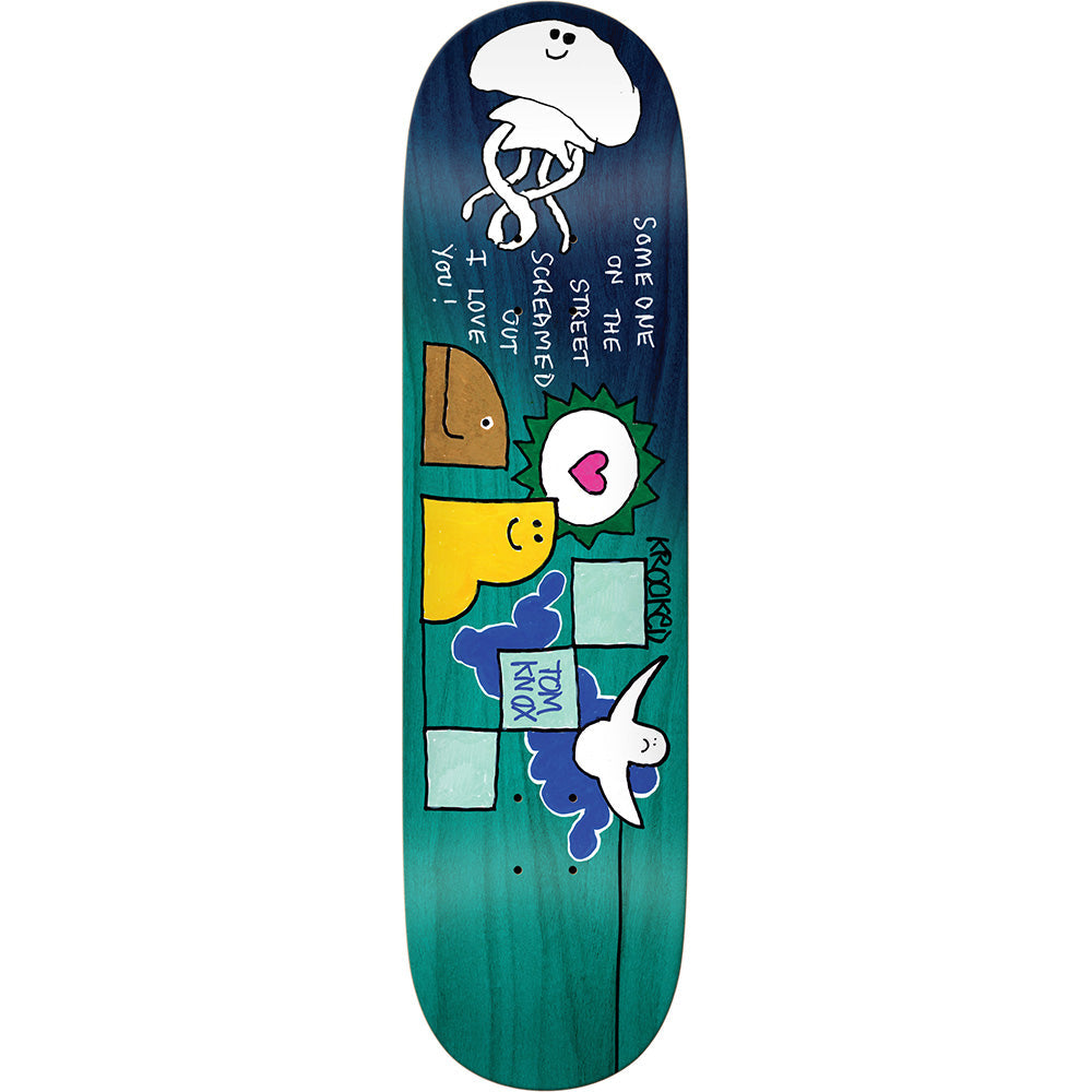 Krooked Tom Knox On The Street Skateboard Deck 8.5"
