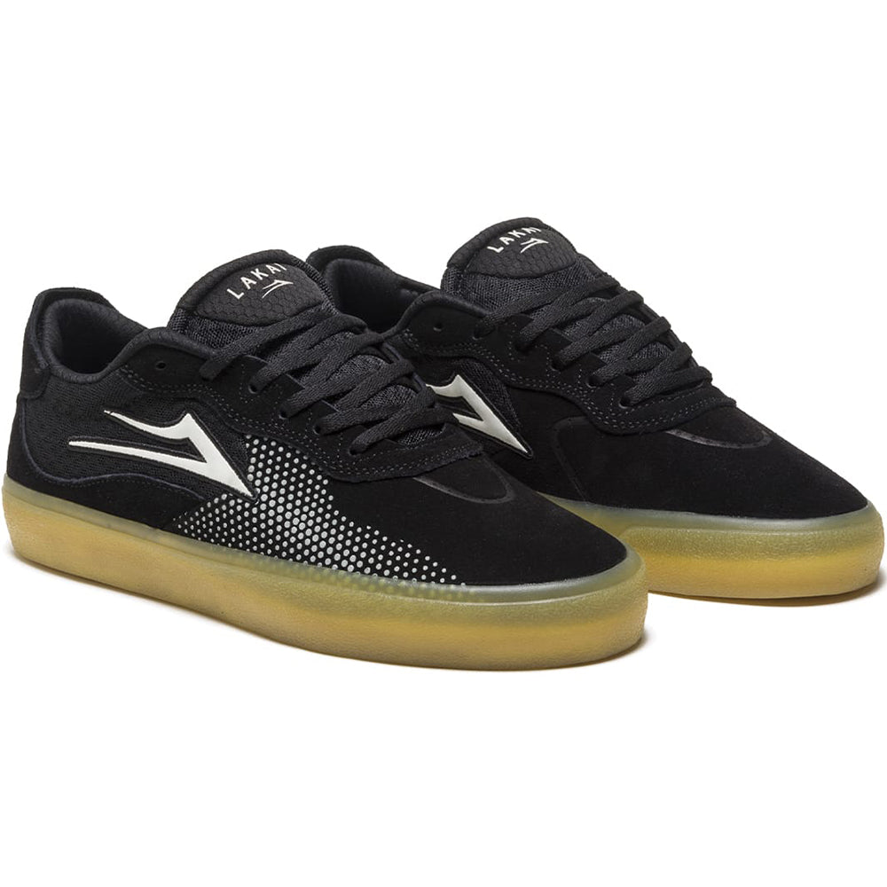 Lakai Essex Shoes Black/Glow Suede