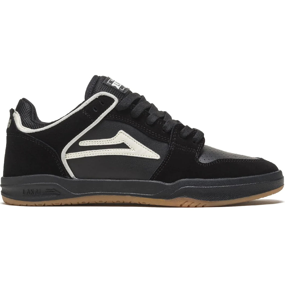 Lakai Telford Low Shoes Black/Glow Suede