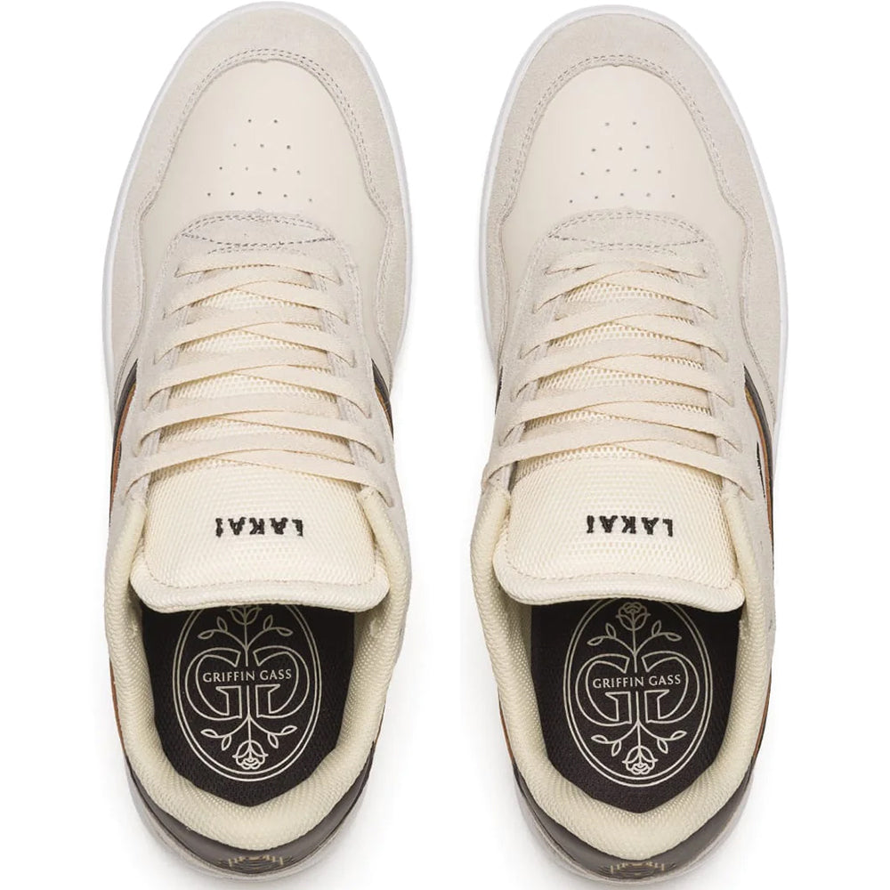 Lakai Terrace Shoes Cream Suede