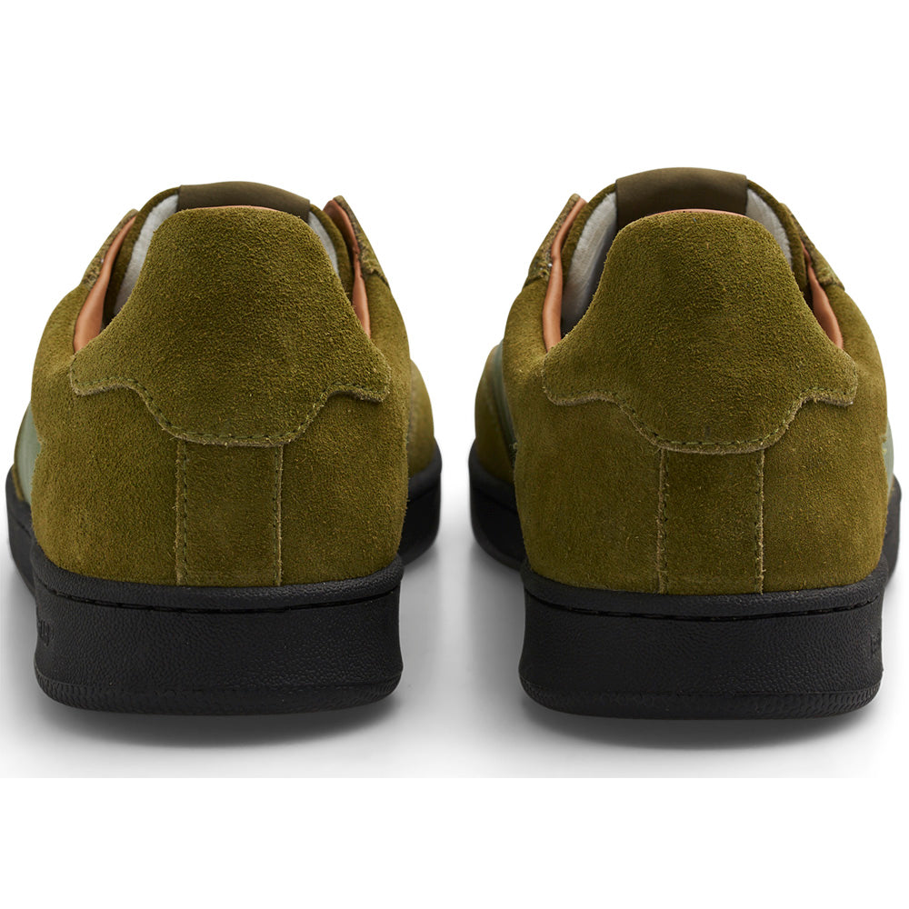 Last Resort AB CM001 Suede/Leather Lo Shoes Cedar Green/Black