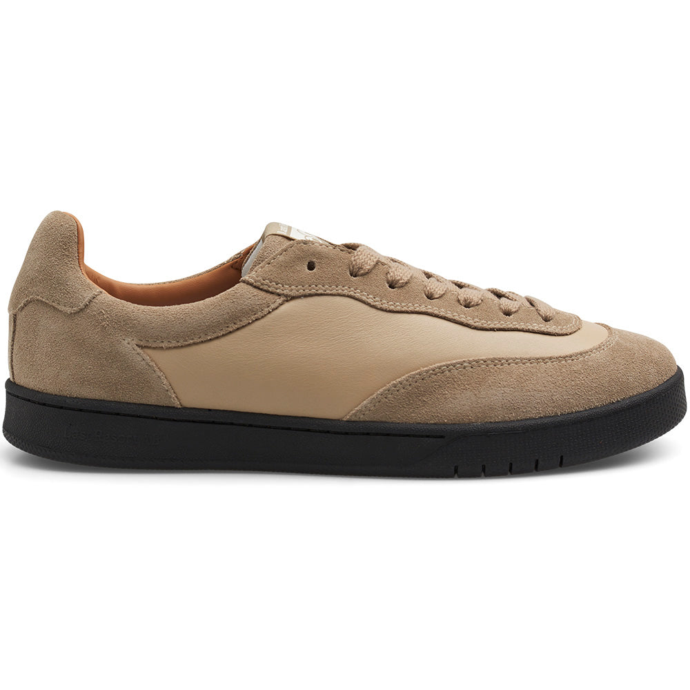 Last Resort AB CM001 Suede/Leather Lo Shoes Safari/Black