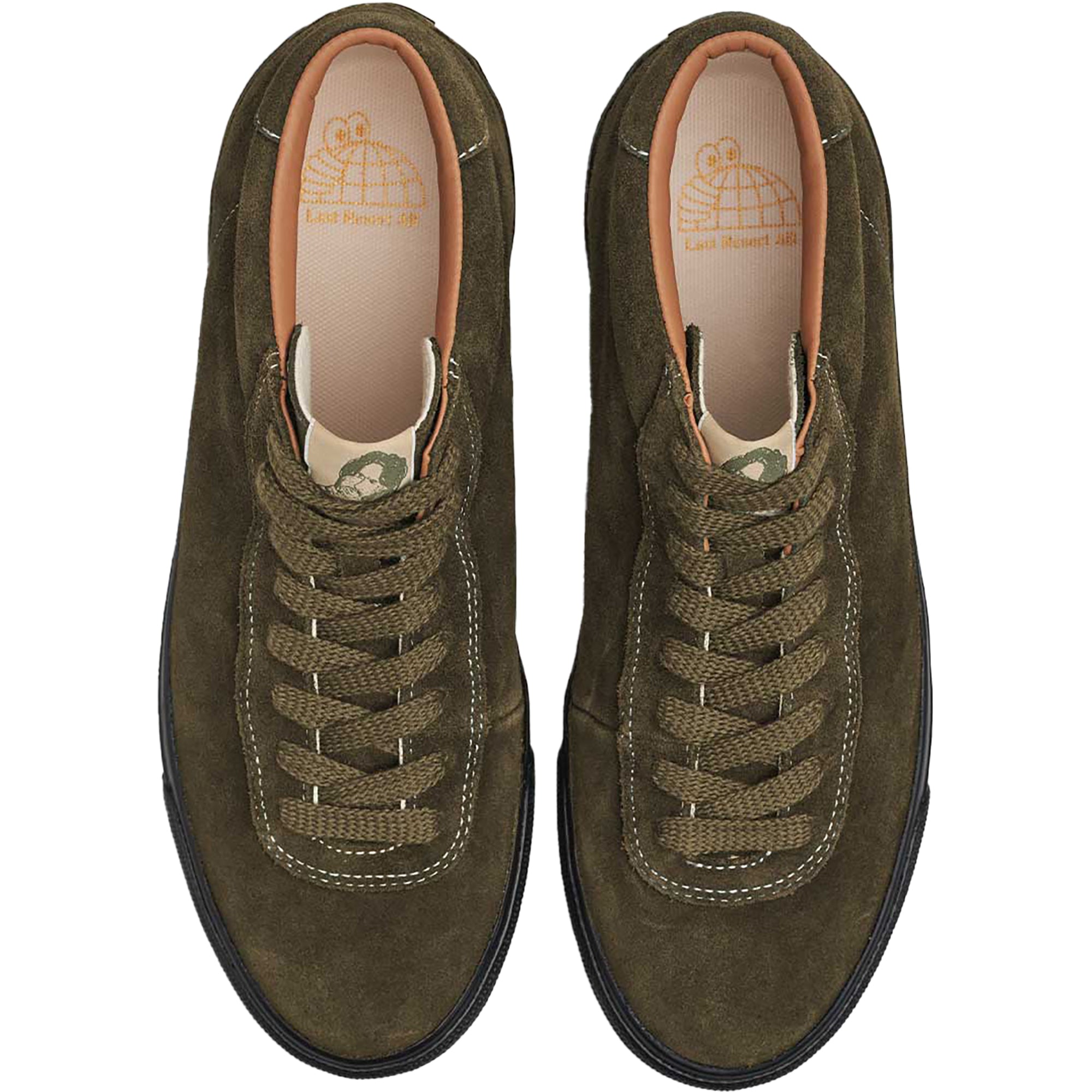 Last Resort AB VM001 MID Dane Suede Shoes Bronze Green/Black