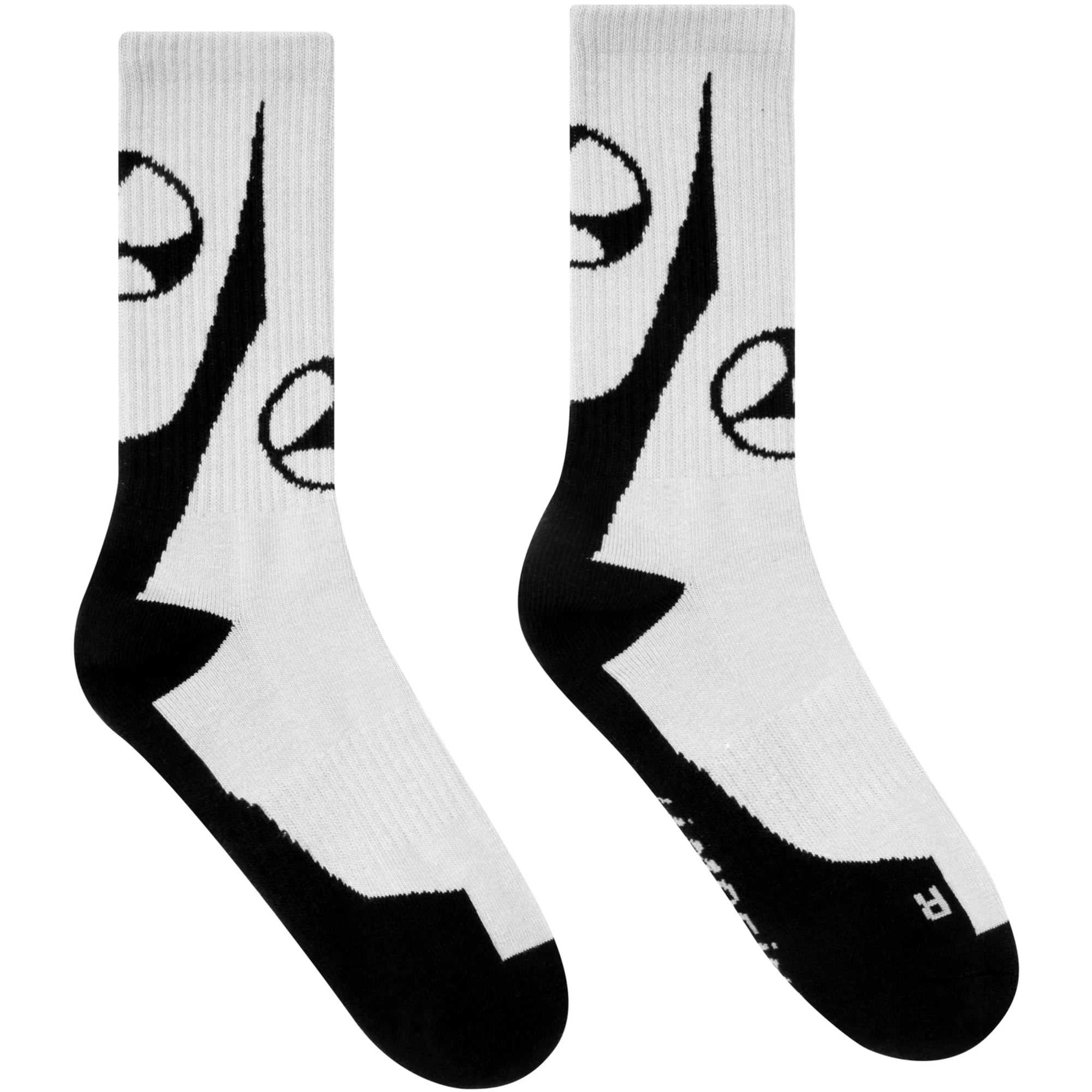 Limosine Leddy Socks Grey/Black