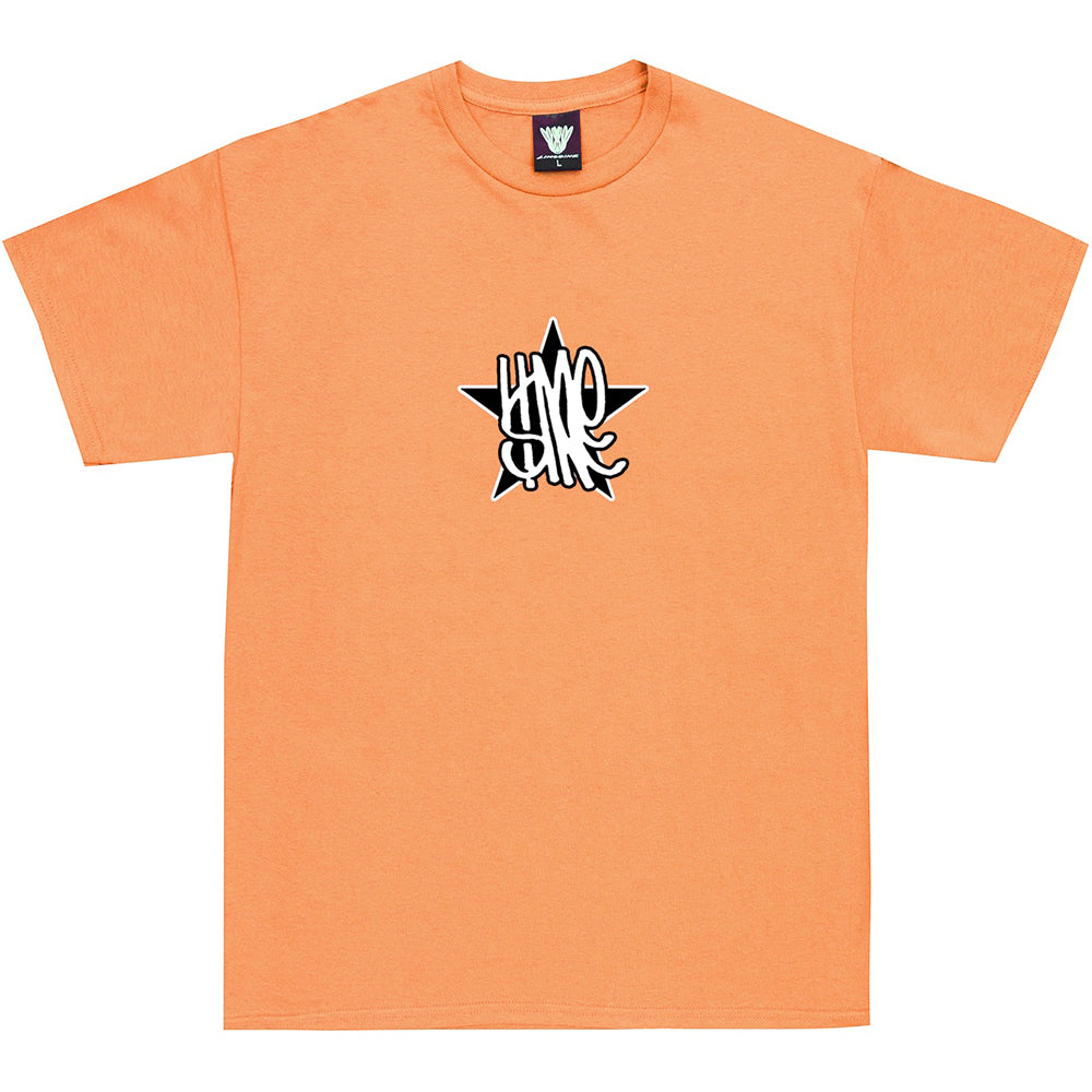 Limosine Star Tee Orange Coral