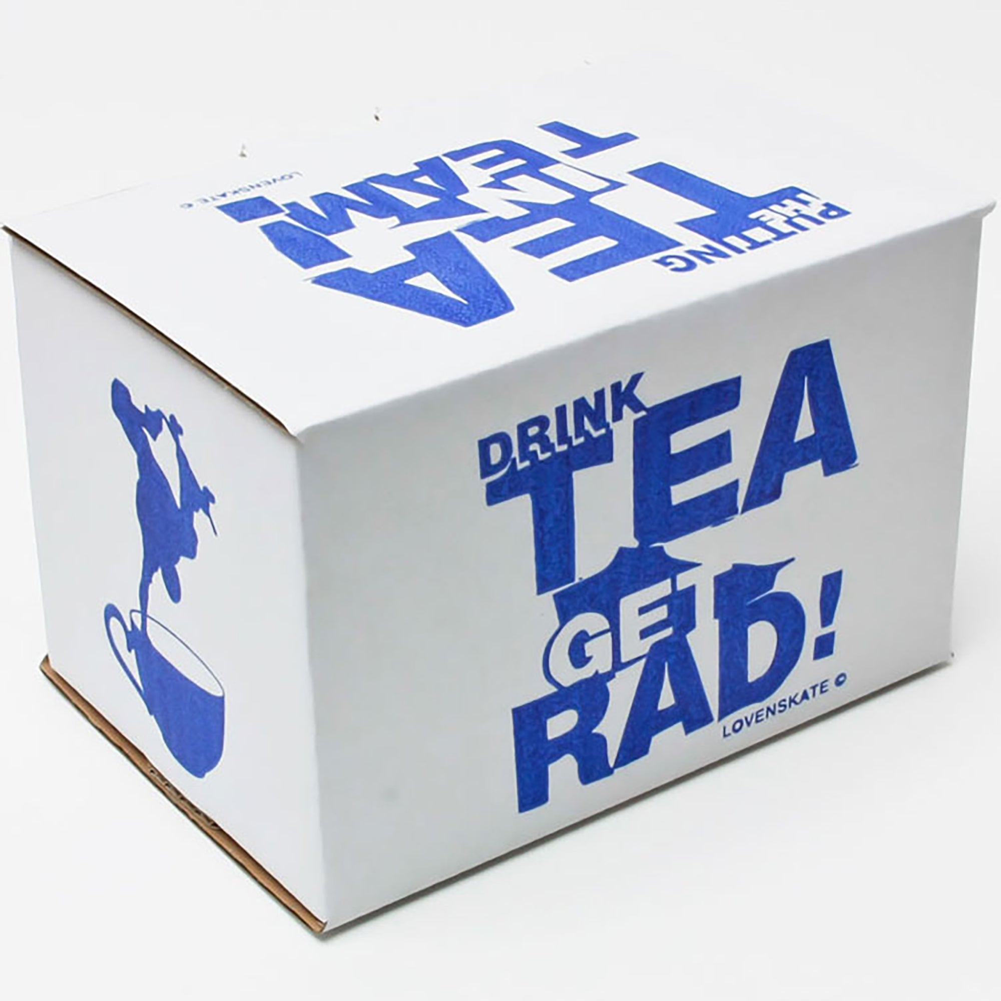 Lovenskate Drink Tea… Pint Mug