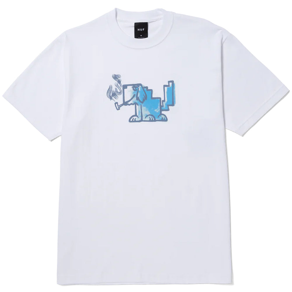 HUF Mod Dog T Shirt White