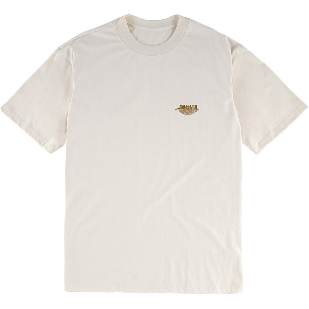 Magenta Botanic Tee Natural
