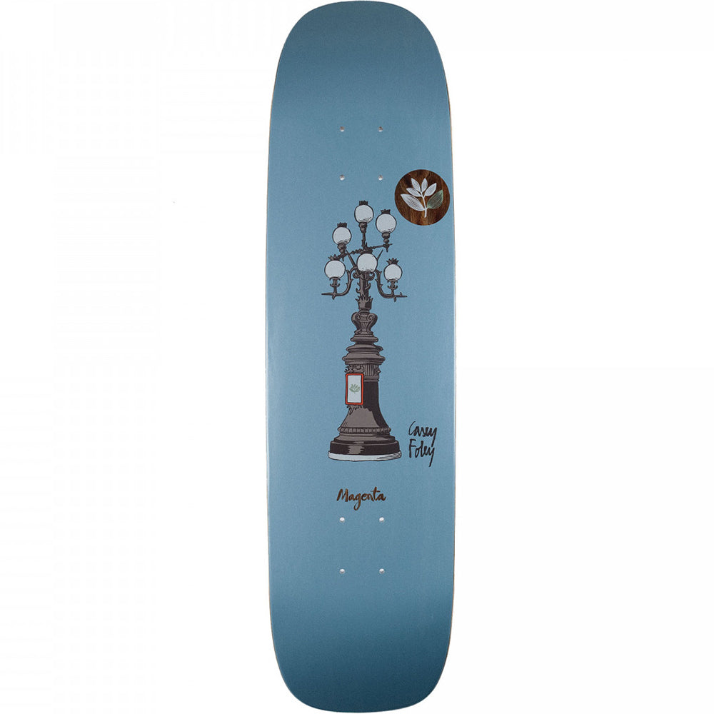 Magenta Casey Foley Relic Square Shape Skateboard Deck 8.125"