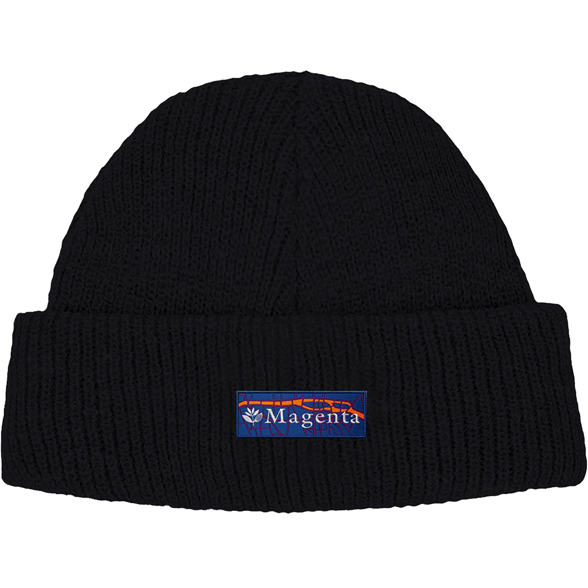 Magenta City Beanie Black