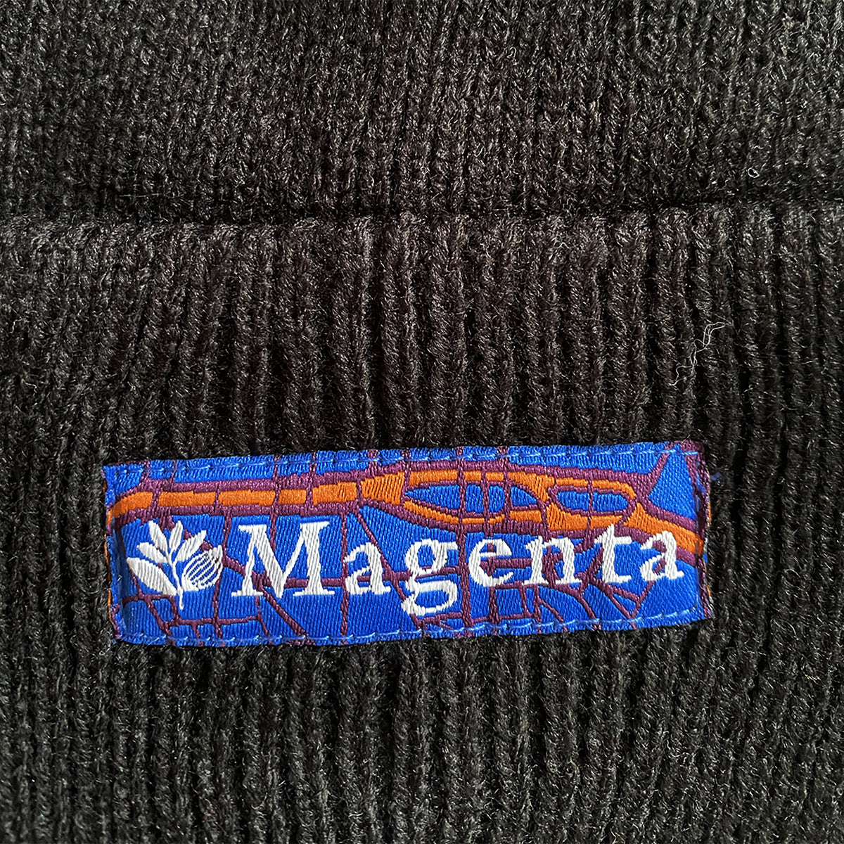 Magenta City Beanie Black
