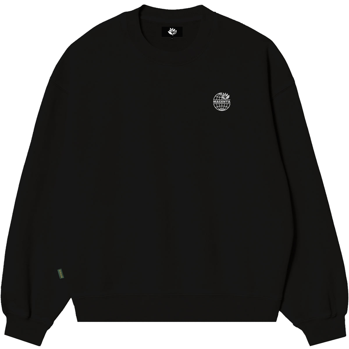 Magenta Global Crewneck Black
