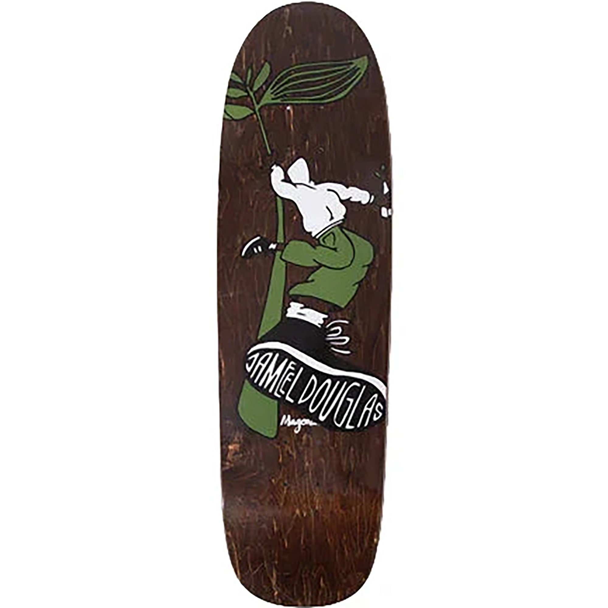 Magenta Jameel Douglas M-Street 90's Shape Skateboard Deck 8.7"