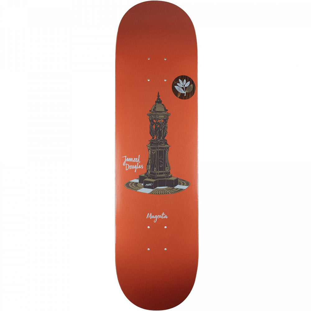 Magenta Jameel Douglas Relic Skateboard Deck 8.5"