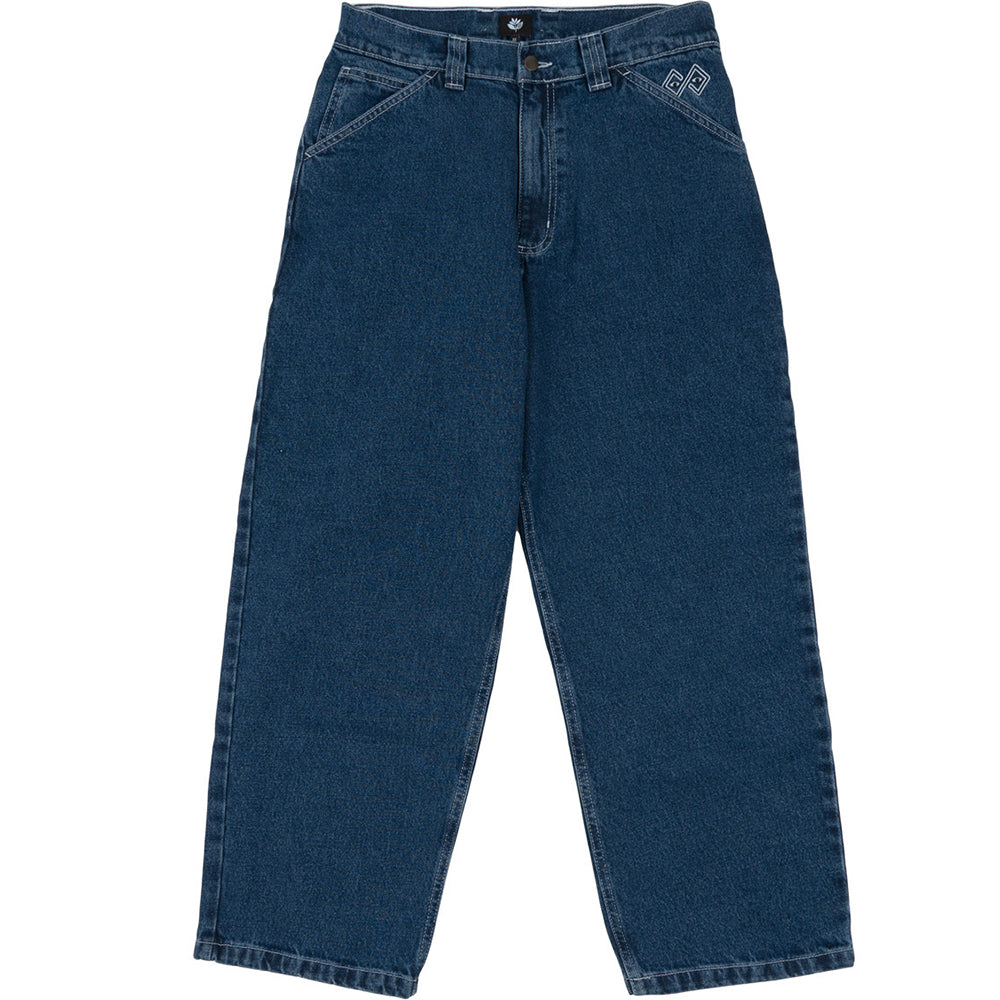 Magenta Ledge Denim Pants Light Blue