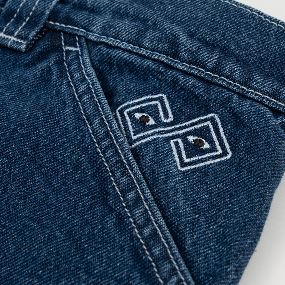 Magenta Ledge Denim Pants Light Blue