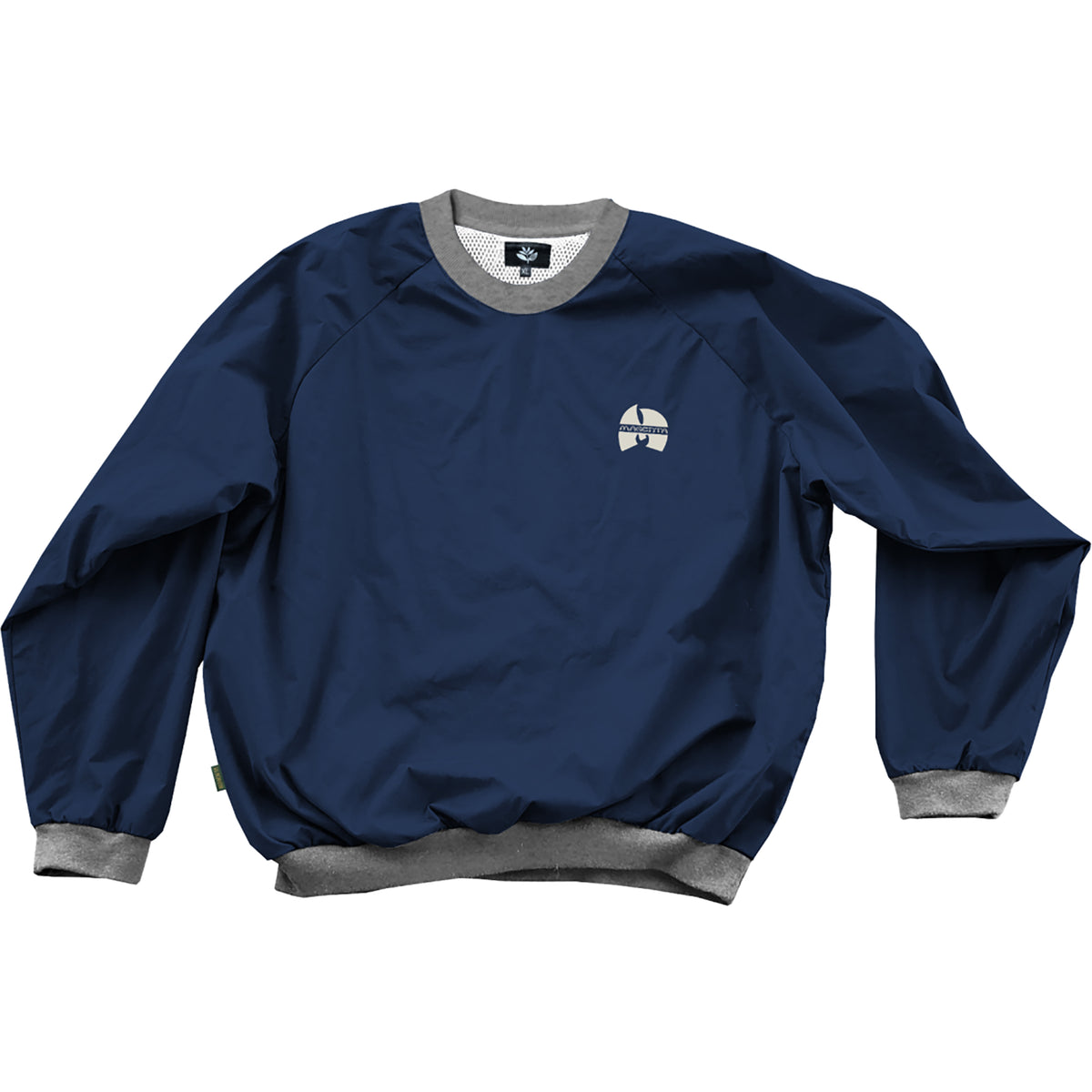 Magenta Shaolin Warm Up Crewneck Navy