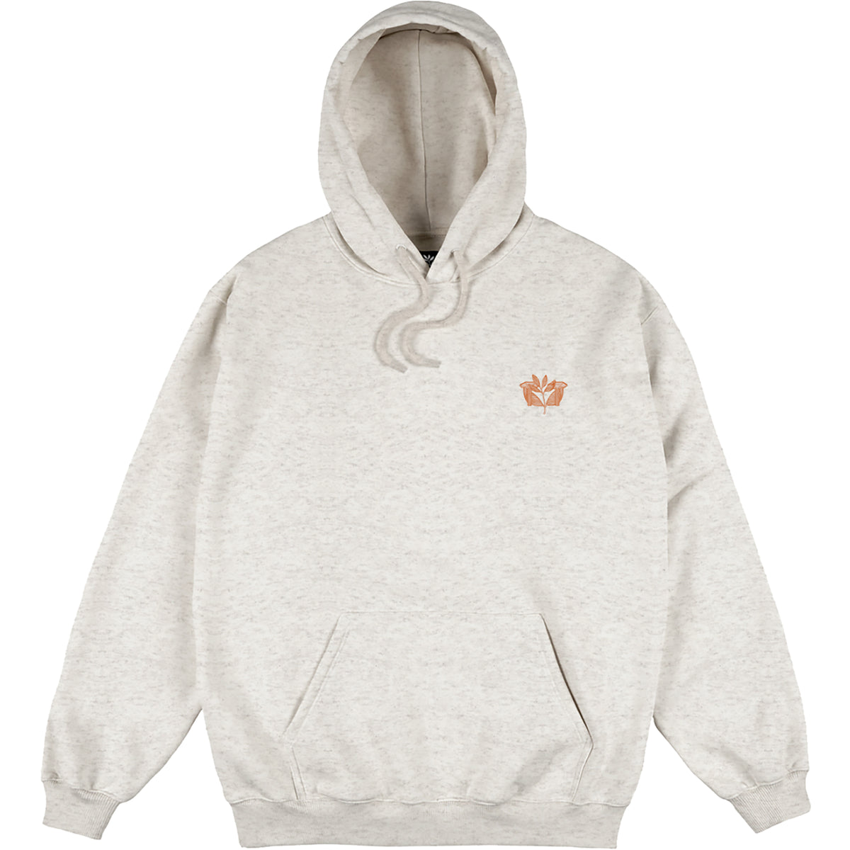 Magenta Pillar Hoodie Ash