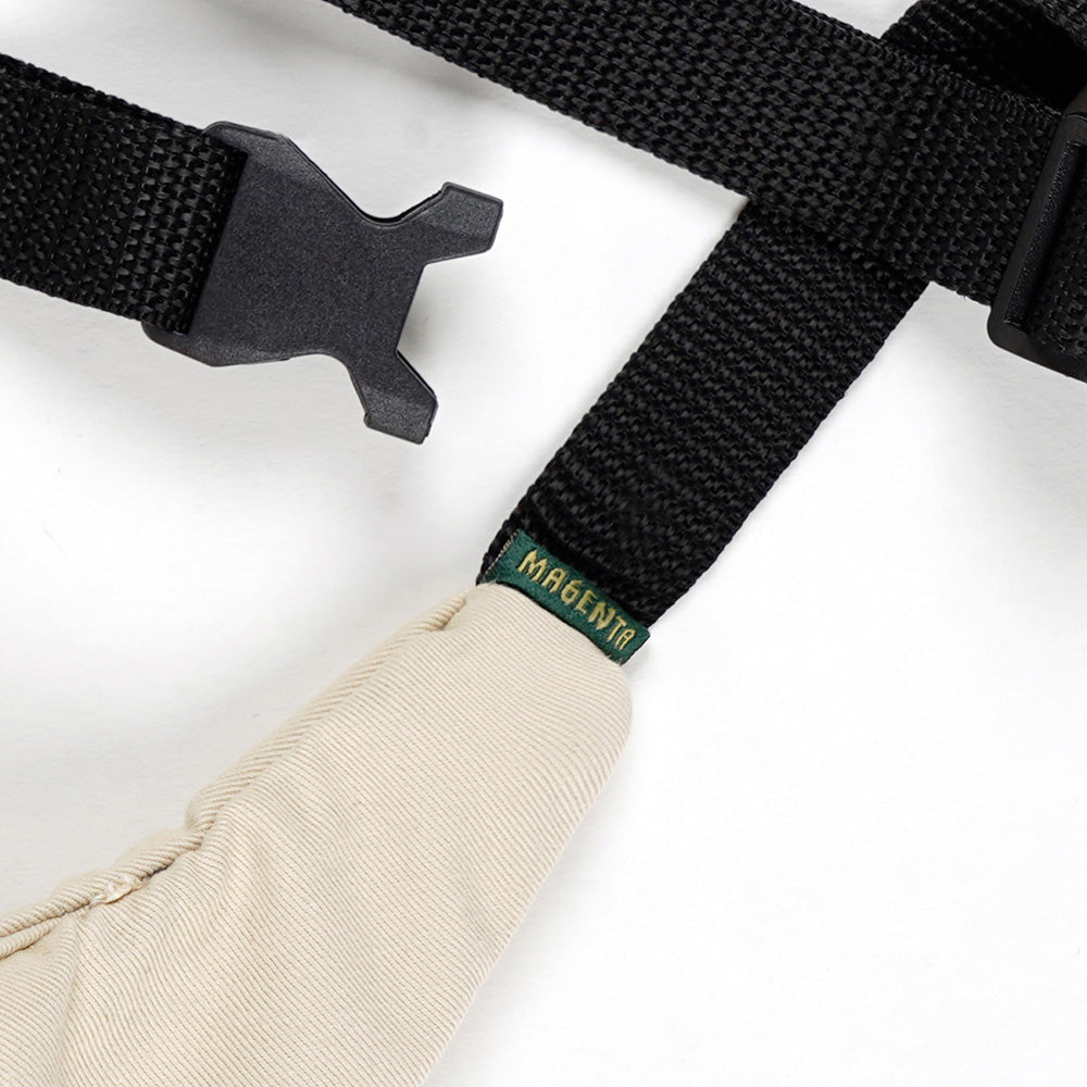 Magenta Plant Banana Bag Natural